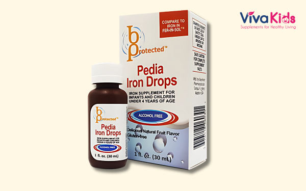 Siro Pedia Iron Drops