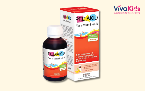 Siro Pediakid Fer + Vitamines B