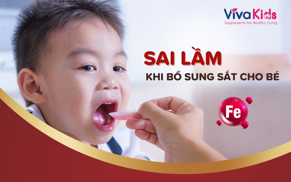 Sai Lầm Khi Bổ Sung Sắt Cho Bé